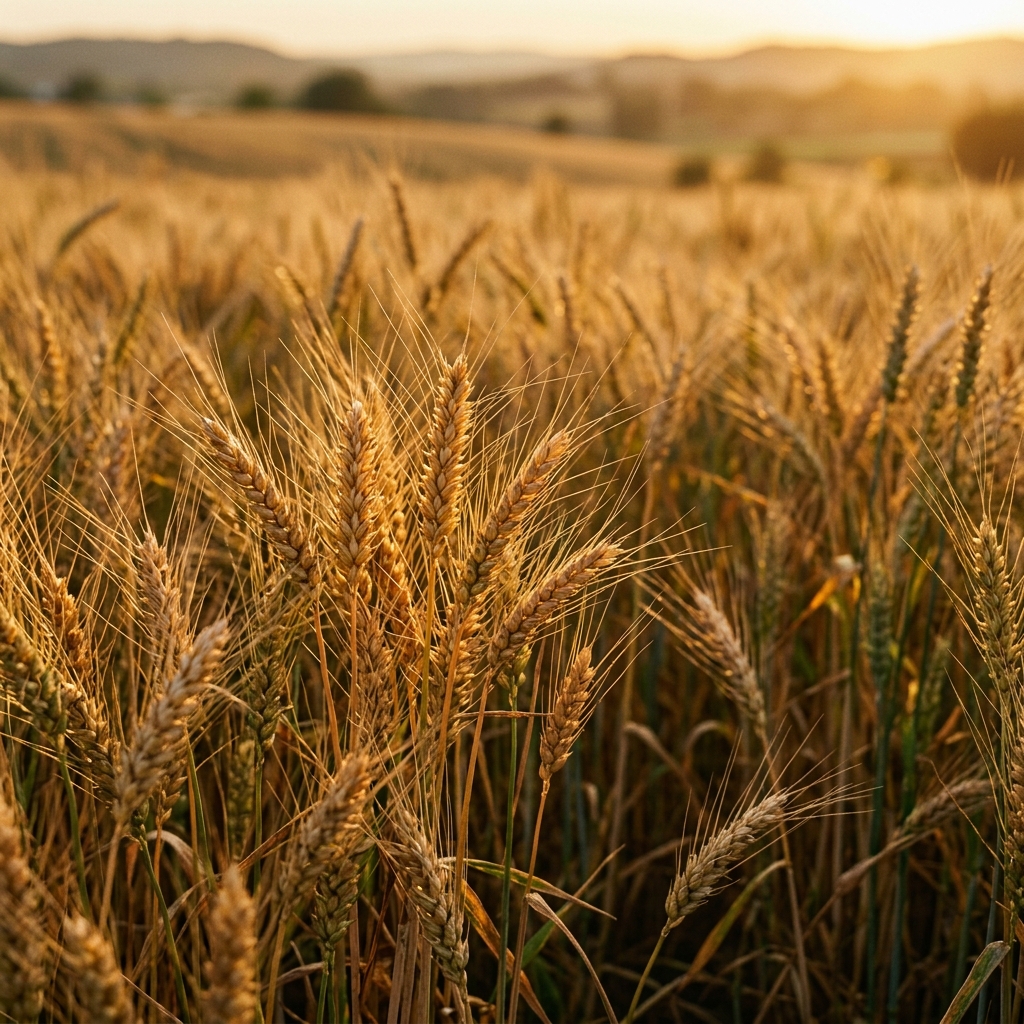 Wheat fields North India